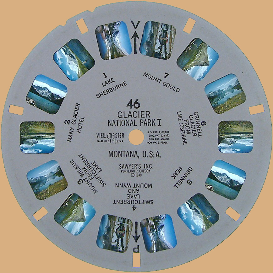 View-Master reel print orientation V up