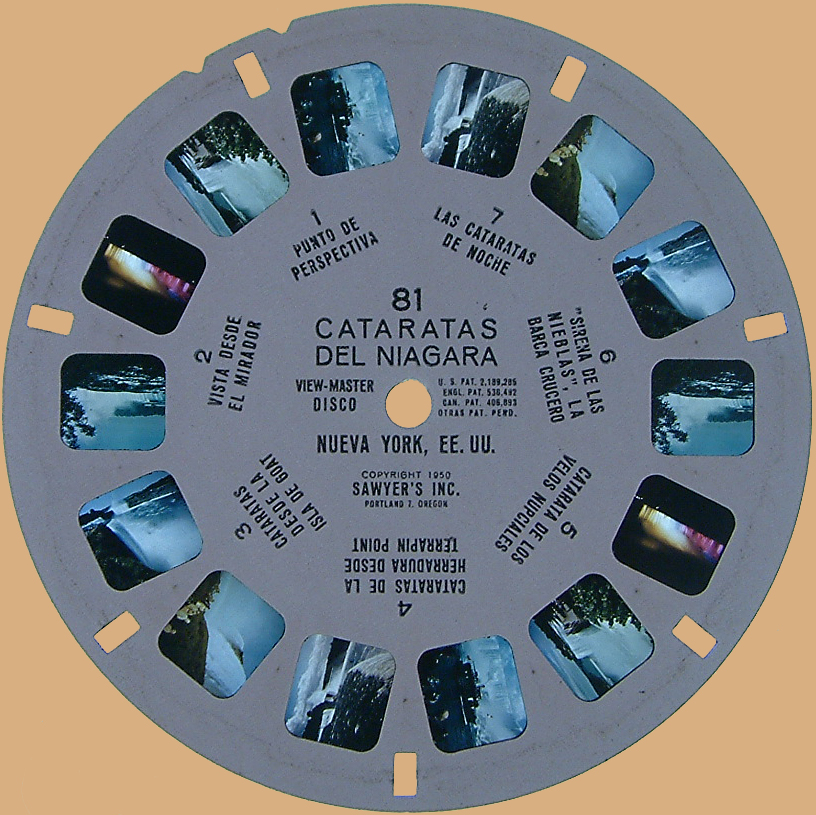 View-Master Single reel variations