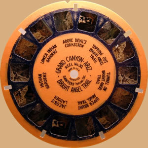 early blue ring View-Master reel